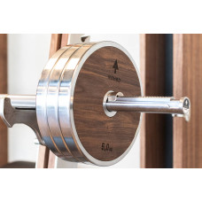 Диск деревяний Nohrd WeightPlate Oak Vintage 10 кг, дуб вінтаж , код: O-NH-26.367-IN