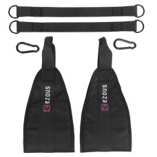 Підвісні петлі для преса (петлі Береша) Ezous Ab Straps, чорний, код: M-02