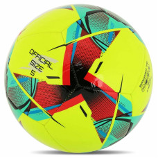 М"яч футбольний Soccermax №5 PU, жовтий, код: FB-4137_Y