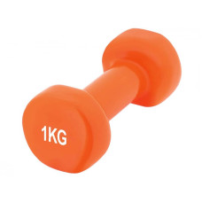 Гантелі вінілові PowerPlay Achilles 2х1 кг, помаранчеві, код: PP_4125_1kg_2in