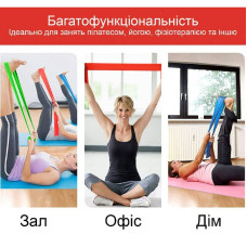 Еспандер лента PowerPlay Medium зелений 200х15х0,5 мм, 9 кг, код: PP_4112_Green_Medium