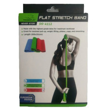 Еспандер лента PowerPlay Medium зелений 200х15х0,5 мм, 9 кг, код: PP_4112_Green_Medium