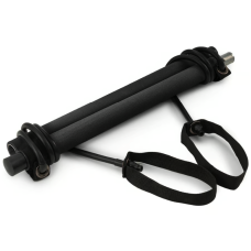 Тренувальна палиця з еспандерами Hop-Sport HS-T090GS чорна, код: 5902308233447