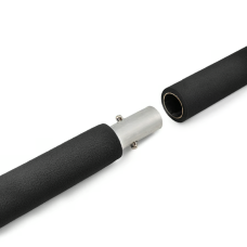 Тренувальна палиця з еспандерами Hop-Sport HS-T090GS чорна, код: 5902308233447