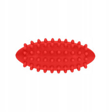 М"яч масажний огірок 4Fizjo Spike Bean 115x50 мм, червоний, код: P-5905973400190
