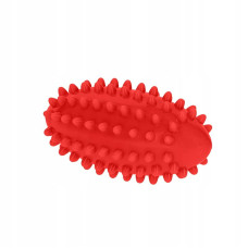 М"яч масажний огірок 4Fizjo Spike Bean 115x50 мм, червоний, код: P-5905973400190