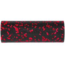 Масажний ролик (роллер) гладкий PowerPlay Mini EPP Foam Roller 150x53 мм, чорний-червоний, код: PP_4346_Red_(15x5)