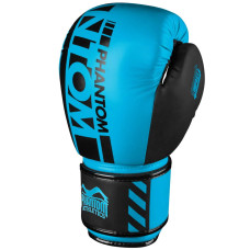Боксерські рукавиці Phantom Apex Neon Blue 10 унцій, код: PHBG2891-10