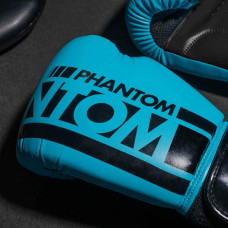 Боксерські рукавиці Phantom Apex Neon Blue 10 унцій, код: PHBG2891-10
