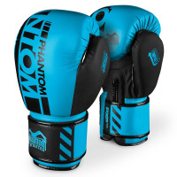 Боксерські рукавиці Phantom Apex Neon Blue 10 унцій, код: PHBG2891-10