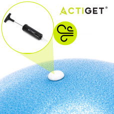 М'яч для пілатесу, йоги, реабілітації Actiget 22 см Blue, код: ACT0149