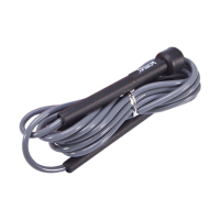 Скакалка LiveUp Jump Rope LS3115-N-G 2750 мм, чорний-сірий, код: 6951376160659