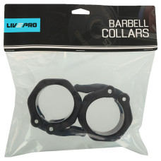 Замки швидкознімні для грифа Lock-Jaw Pro LiveUp 2шт, 50мм, чорний, код: LP8062