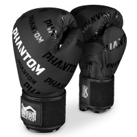 Боксерські рукавиці Phantom Apex Velcro Black 12 унцій, код: PHBG2368-12