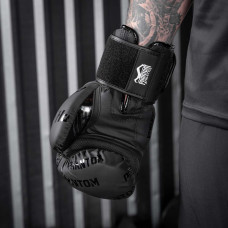 Боксерські рукавиці Phantom Apex Velcro Black 12 унцій, код: PHBG2368-12
