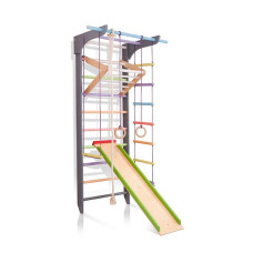 Спортивний куточок SportBaby 12-Lux 760х2200 мм, чорний, код: 12-Lux 3-220