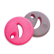 Диски для аквааеробіки MadWave Aquadisk 240х240х40 мм рожевий, 2шт, код: M082901000W-S52