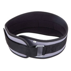 Пояс атлетичний посилений регульований Zelart XXL сірий, код: SB-165459_XXL