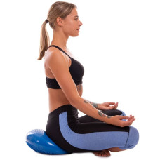 Подушка балансувальна масажна FitGo Balance Cushion 340 мм, зелений, код: FI-5326_G