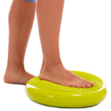 Подушка балансувальна масажна FitGo Balance Cushion 340 мм, зелений, код: FI-5326_G