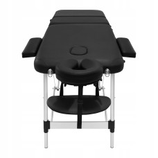 Масажний стіл складний 4Fizjo Massage Table+ Alu W60 Black, код: P-5907739318381