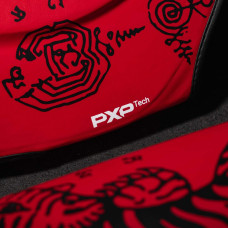 Захист гомілки та стопи Phantom Muay Thai Red S/M, код: PHSG2678-SM