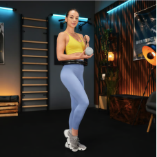 Хулахуп Trex Sport TX-010CHH масажний з обважнювачем чорний, код: 5902308234574