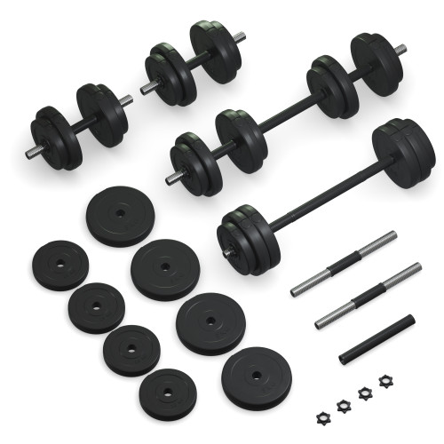 Гантелі з функцією штанги 2в1 Fit-On 33кг, код: 2020-0007