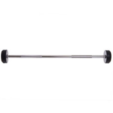 Штанга фіксована пряма обрезиненная Zelart Rubber Coated Barbell 10кг, код: TA-2685-10-S52