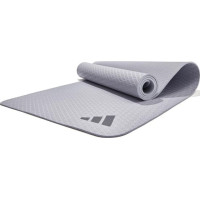 Килимок для йоги Adidas Yoga Mat ADYG-10002SV 183х61х0,6 см, сірий, код: 885652028431