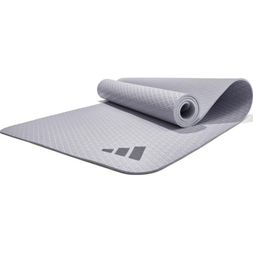 Килимок для йоги Adidas Yoga Mat ADYG-10002SV 183х61х0,6 см, сірий, код: 885652028431