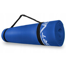 Килимок для йоги та фітнесу SportVida NBR 1800x600x15 мм, синій, код: SV-HK0075