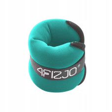 Обважнювачі-манжети для ніг та рук 4FIZJO 2x0.5 кг, Black/Turquoise, код: P-5907739311887