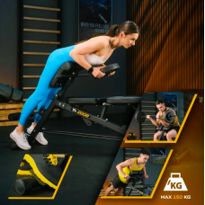 Лавка тренувальна Trex Sport TX-200B із партою Скотта, код: 5902308230996