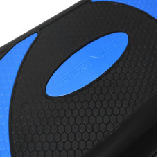 Степ-платформа 3-ступінчаста SportVida 780х290х100-150-200 мм, чорний-синій, код: SV-HK0041