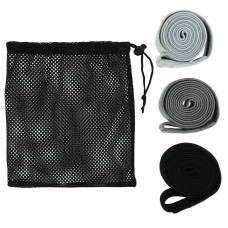 Набір гумок тканинних для вправ стрічки опору Ezous Resistance Strap 3шт, код: K-04-S52