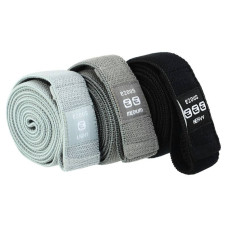 Набір гумок тканинних для вправ стрічки опору Ezous Resistance Strap 3шт, код: K-04-S52