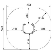 Станція Multifitness Gym InterAtletika 1316х1670х2705 мм, код: MF4.1-SM