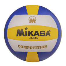 М'яч волейбольний PlayGame MVA200 PVC №5, жовтий-синій-білий, код: MV3300G/PVC-WS