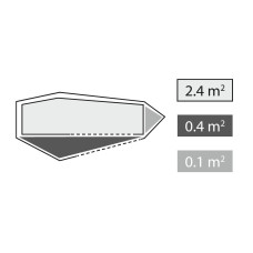 Намет одномісний Robens Cress 1 Pro (130397), код: 931595-SVA