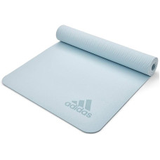 Килимок для йоги Adidas Premium Yoga Mat 1760х610х5 мм, світло-блакитний, код: 885652020237