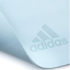 Килимок для йоги Adidas Premium Yoga Mat 1760х610х5 мм, світло-блакитний, код: 885652020237