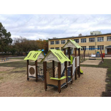 Ігровий комплекс InterAtletika Травень, 3056х4397х2495 мм, код: TL103-SM
