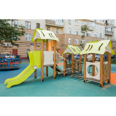 Ігровий комплекс InterAtletika Травень, 3056х4397х2495 мм, код: TL103-SM
