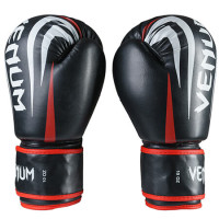 Боксерські рукавички Venum DX 8oz, чорний, код: VM2145-8BL-WS