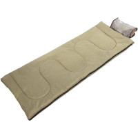 Спальний мішок ковдра з підголовником Camping UR оливковий, код: SY-4840_OL-S5