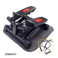 Степер поворотний EasyFit Pace-В з еспандерами, код: EF-0561-BK