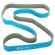 Гума петля для підтягувань та тренувань стрічка силова Zelart Power Loop 291г, синій, код: FI-5439-4