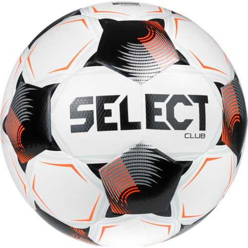 М'яч футбольний Select FB Club Fifa v26 086413-012 №4, білий-чорний, код: 5703543459599
