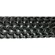 Масажний ролик EasyFit Bubbles 450х120 мм, чорний, код: EF-3341-3-Bk-EF